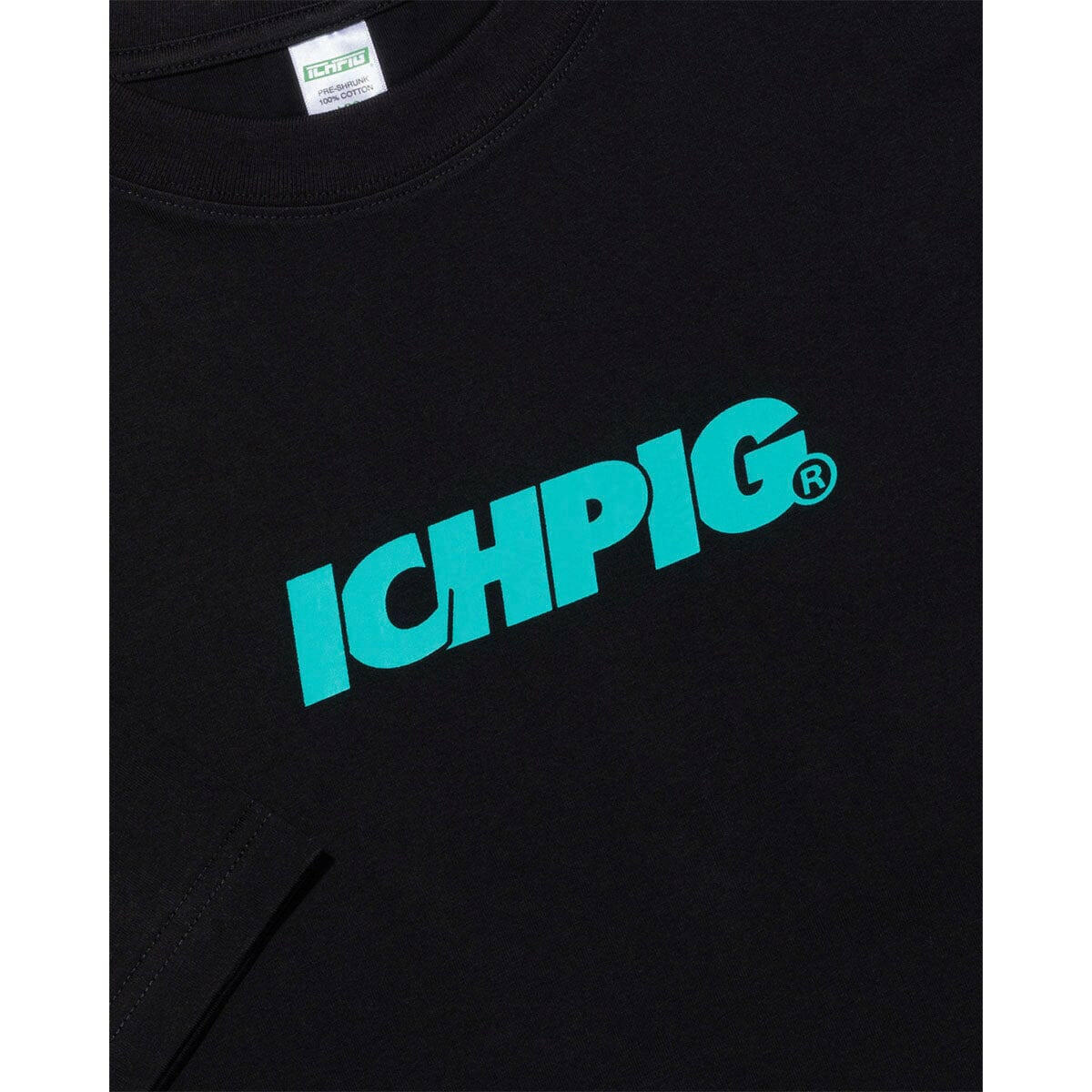 Ichpig - Sprinters Tee Black/Teal.