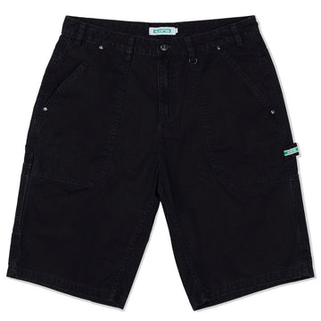 Ichpig Workshop Canvas Shorts Faded Black