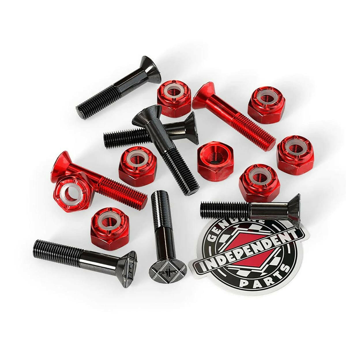 Independent - 1 Phillips Bolts Black/Red.