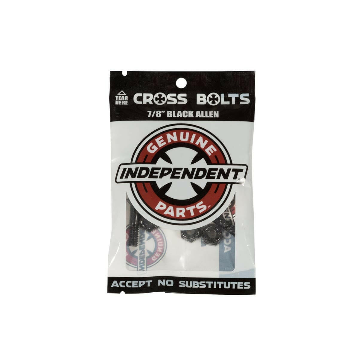 Independent - 7/8 Allen Cross Bolts.
