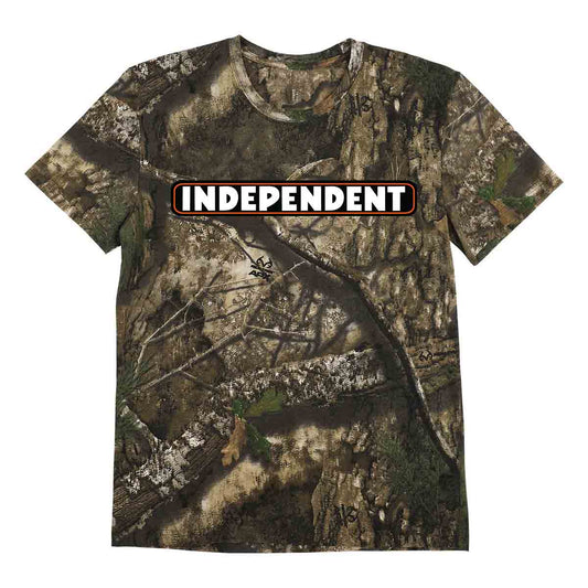Independent Realtree APX Bar Logo Tee Camo