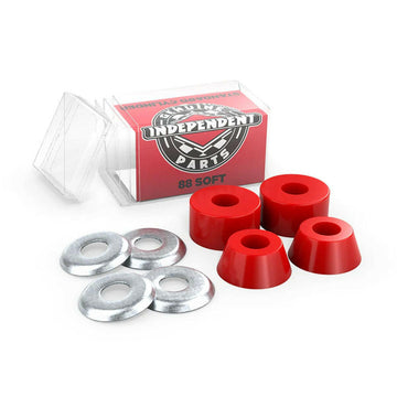 Independent - Standard Cylinder Bushings Soft 88A Red.