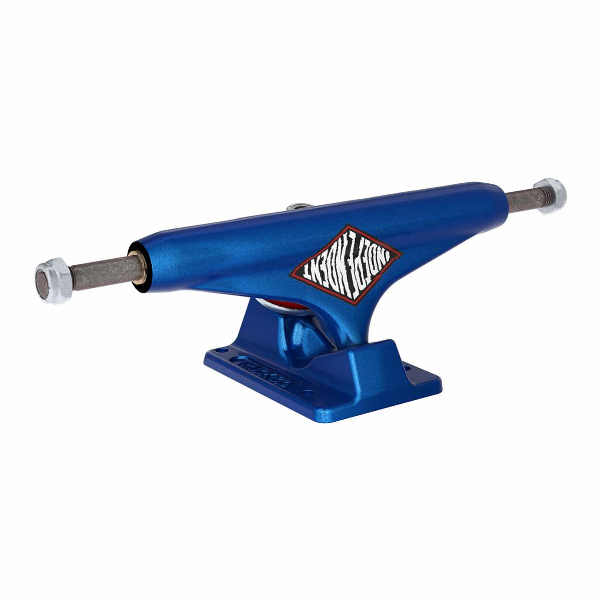 Independent Distortion Blue Skateboard Trucks Front