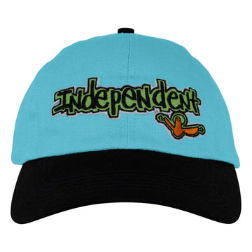 Independent - Gonz Bar Strapback Hat Stone Blue/Black.