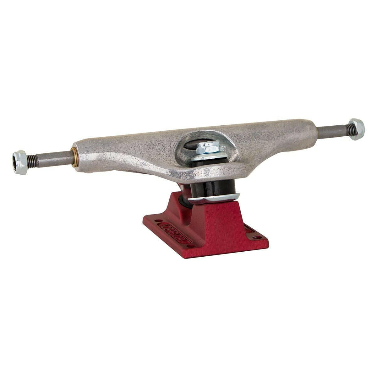 Independent - Silver/Ano Red Hollow 139 Skateboard Trucks.