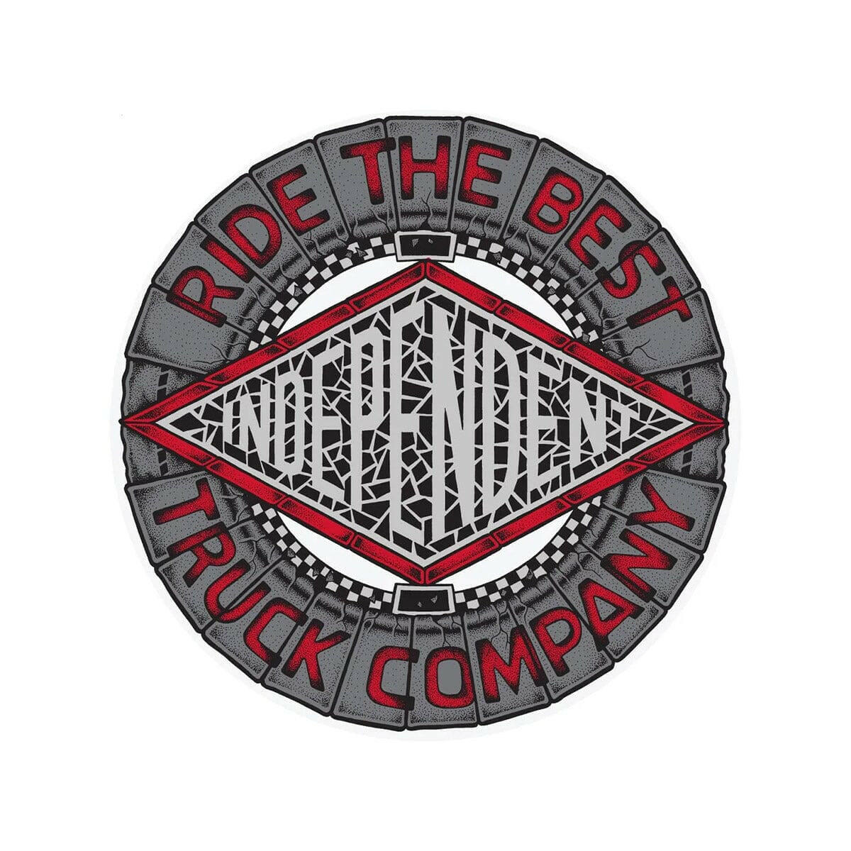 Independent - Mako Tile 5" Sticker.