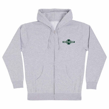 Independent OGBC Legacy Zip Hoodie Grey Heather Front