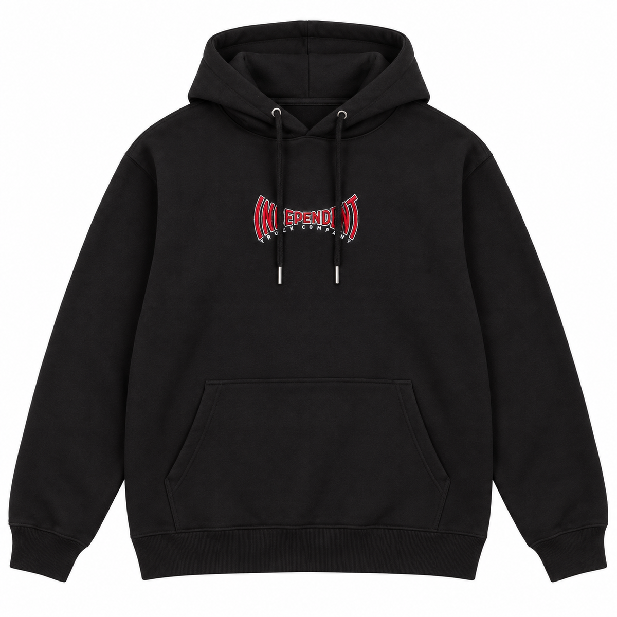 Independent Spanning Hoodie Black Front
