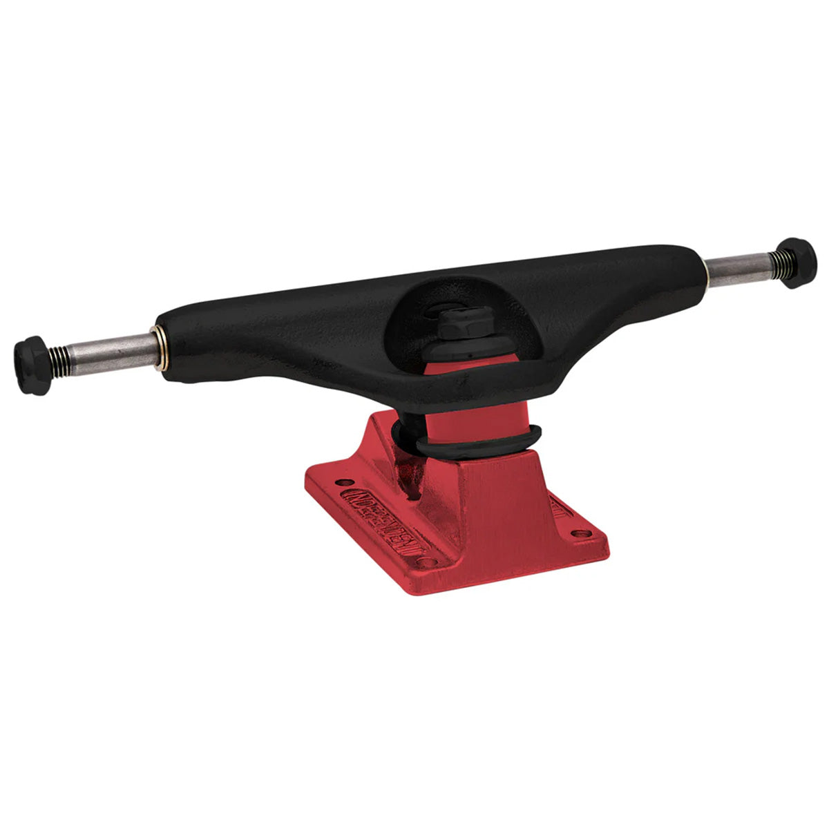 Independent Splatter Span Black/Ano Red Skateboard Trucks