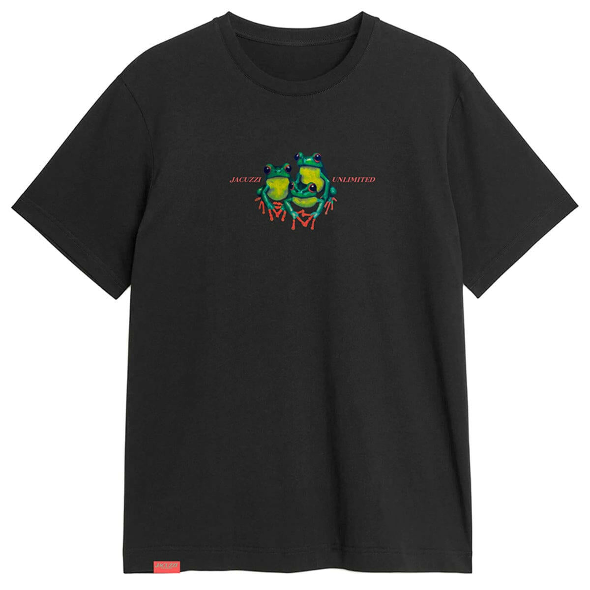 Jacuzzi - Frogs Tee Black.