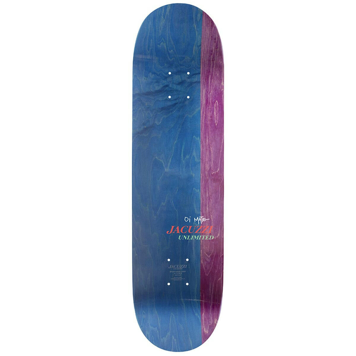 Jacuzzi - Jackson Pilz IQ 8.5 Skateboard Deck.