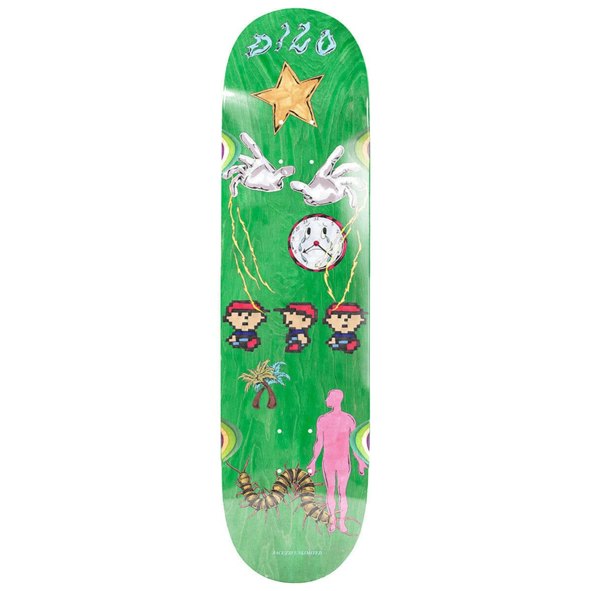 Jacuzzi - John Dilo Projection 8.5 Skateboard Deck.