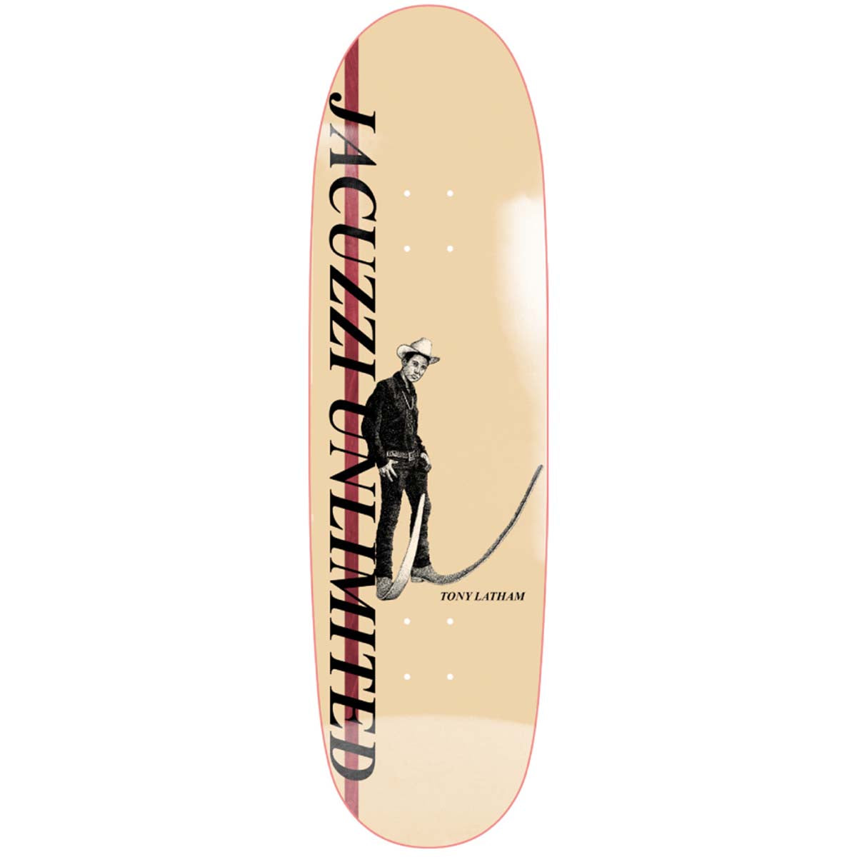 Jacuzzi Tony Latham Boots 9.125 Skateboard Deck