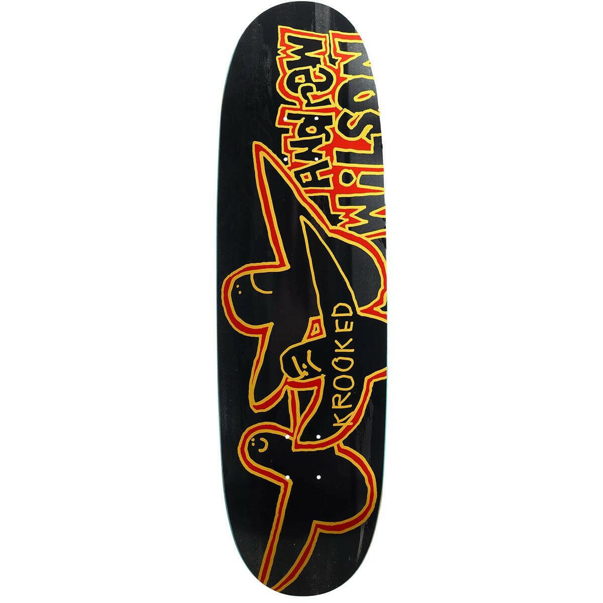 Krooked - Andrew Wilson Wegg 9.1 Skateboard Deck.