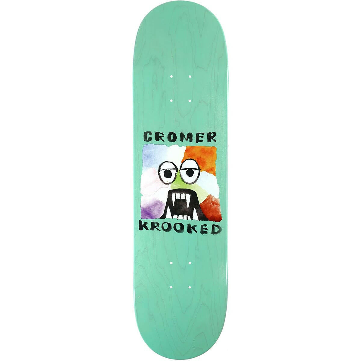 Krooked - Brad Cromer Fangs 8.5 Skateboard Deck.