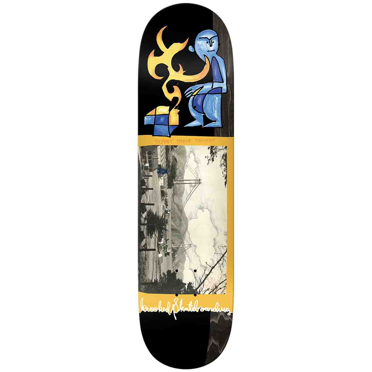 Krooked Eddie Cernicky Bridge 8.5 Skateboard Deck