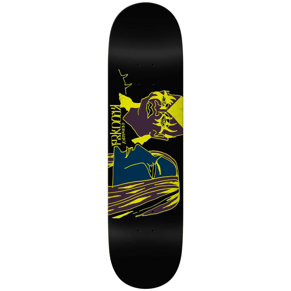 Krooked - Eddie Cernicky Metal Parking Lot 8.25 Skateboard Deck.