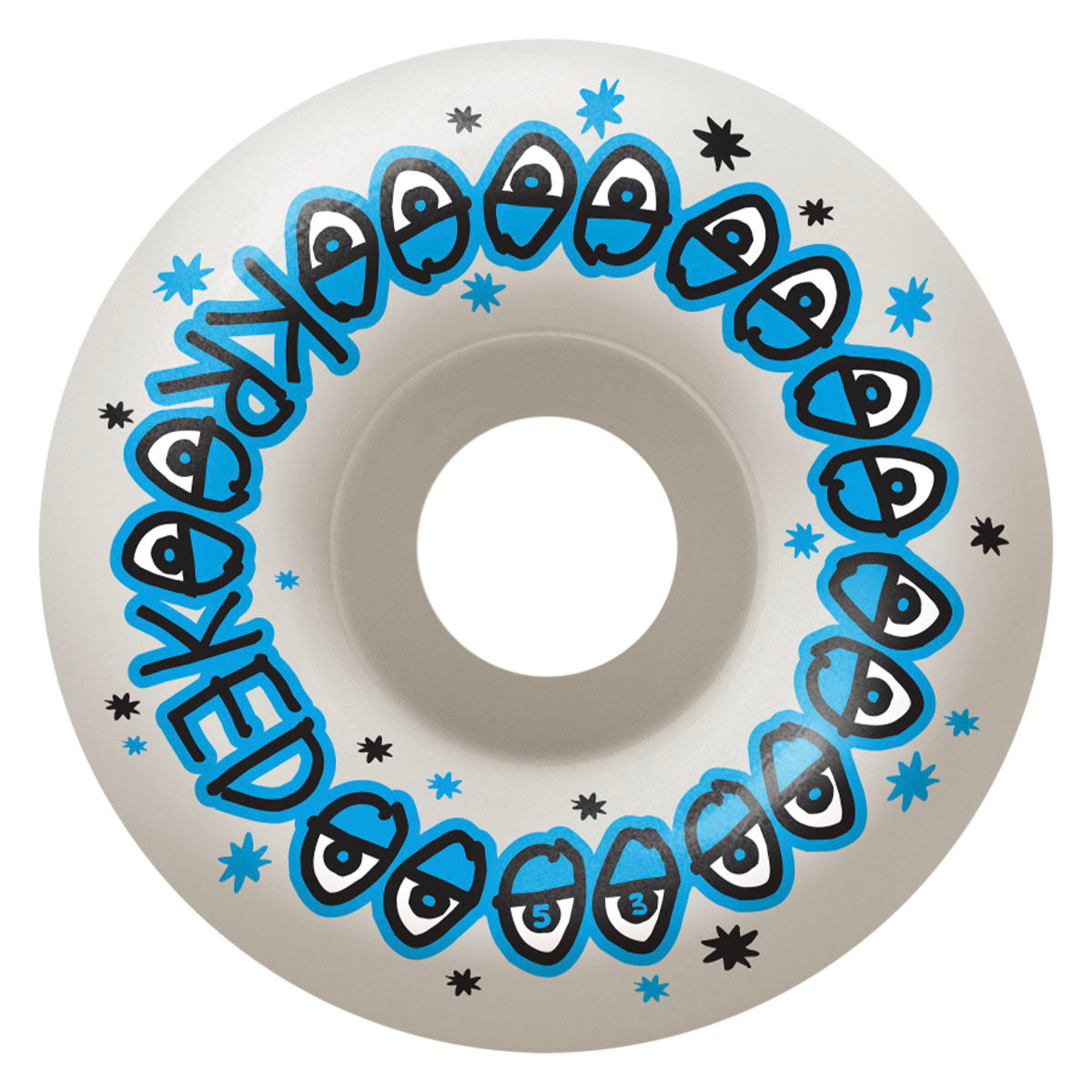 Krooked Eyelashes 7.5 Complete Skateboard