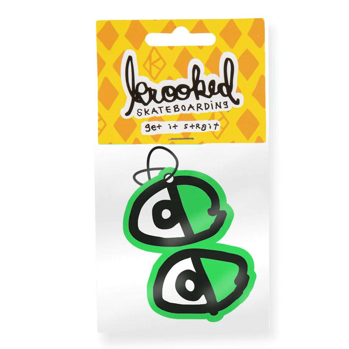 Krooked - Eyes Air Freshener Green.
