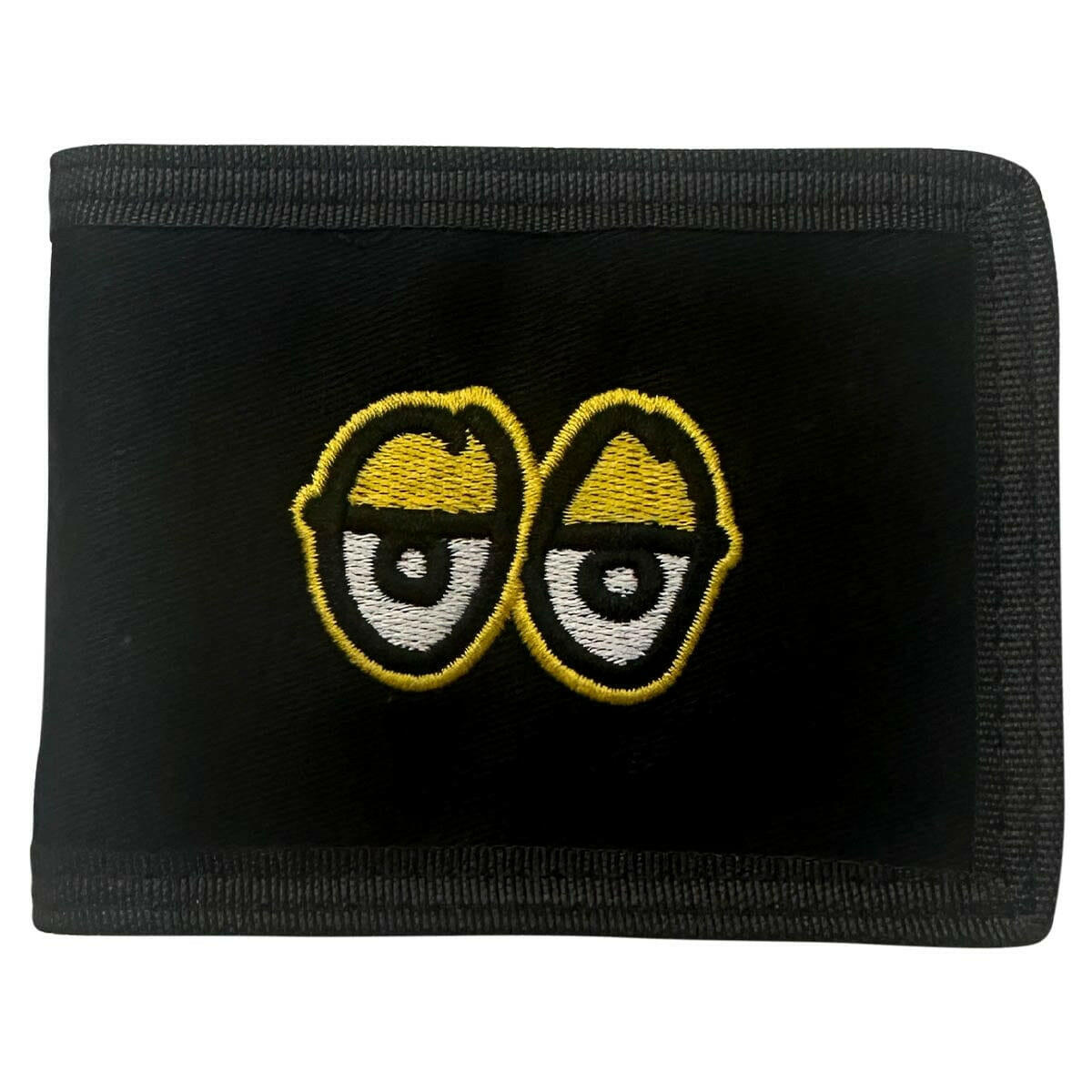 Krooked - Eyes Bi-Fold Wallet Black.