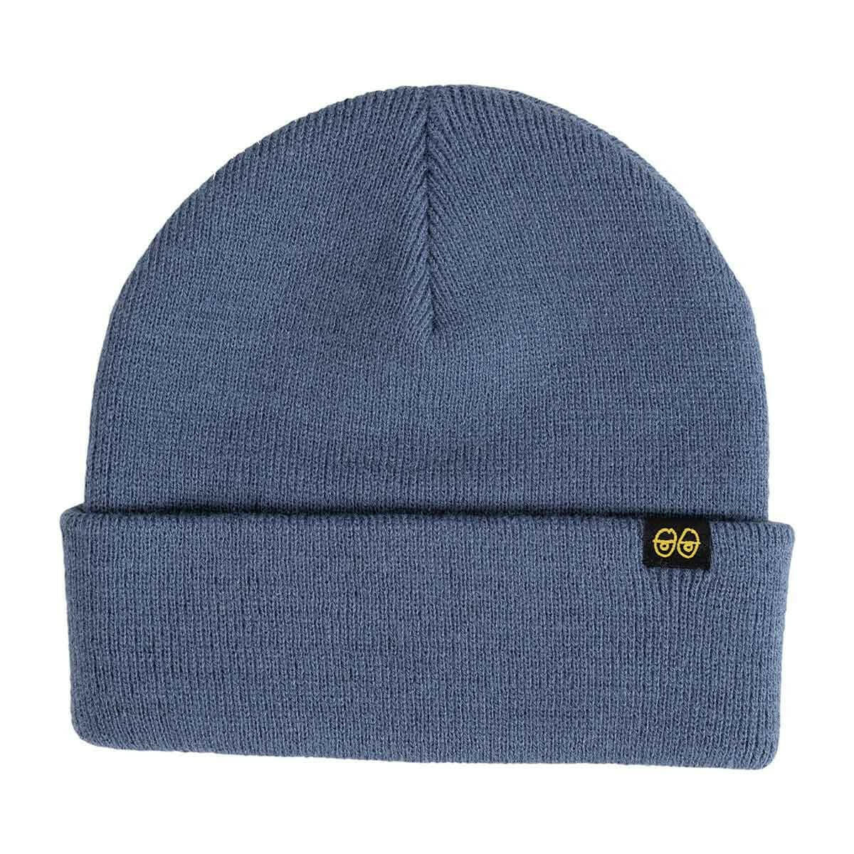 Krooked - Eyes Clip Cuff Beanie Blue/Gold.