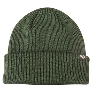 Krooked - Eyes Clip Cuff Beanie Dark Green.
