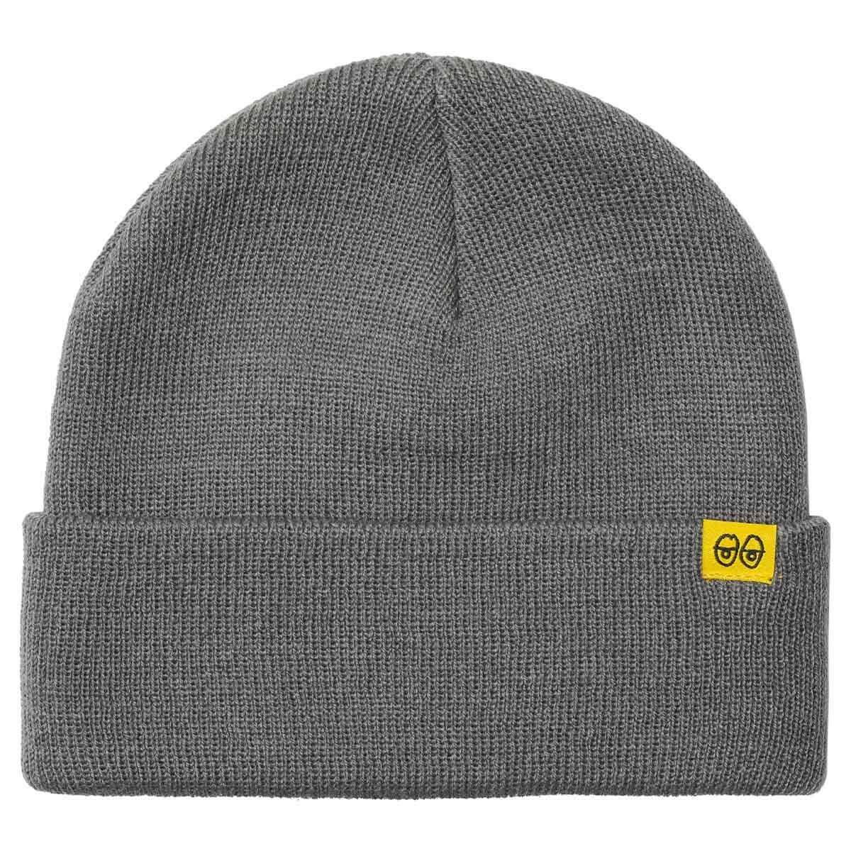 Krooked - Eyes Clip Cuff Beanie Grey.