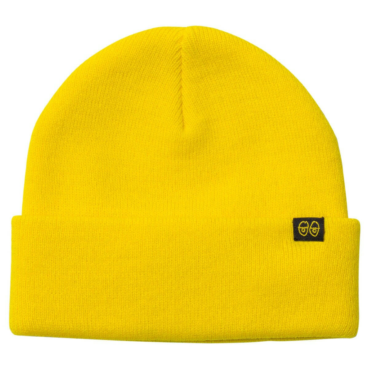 Krooked - Eyes Clip Cuff Beanie Yellow/Black.