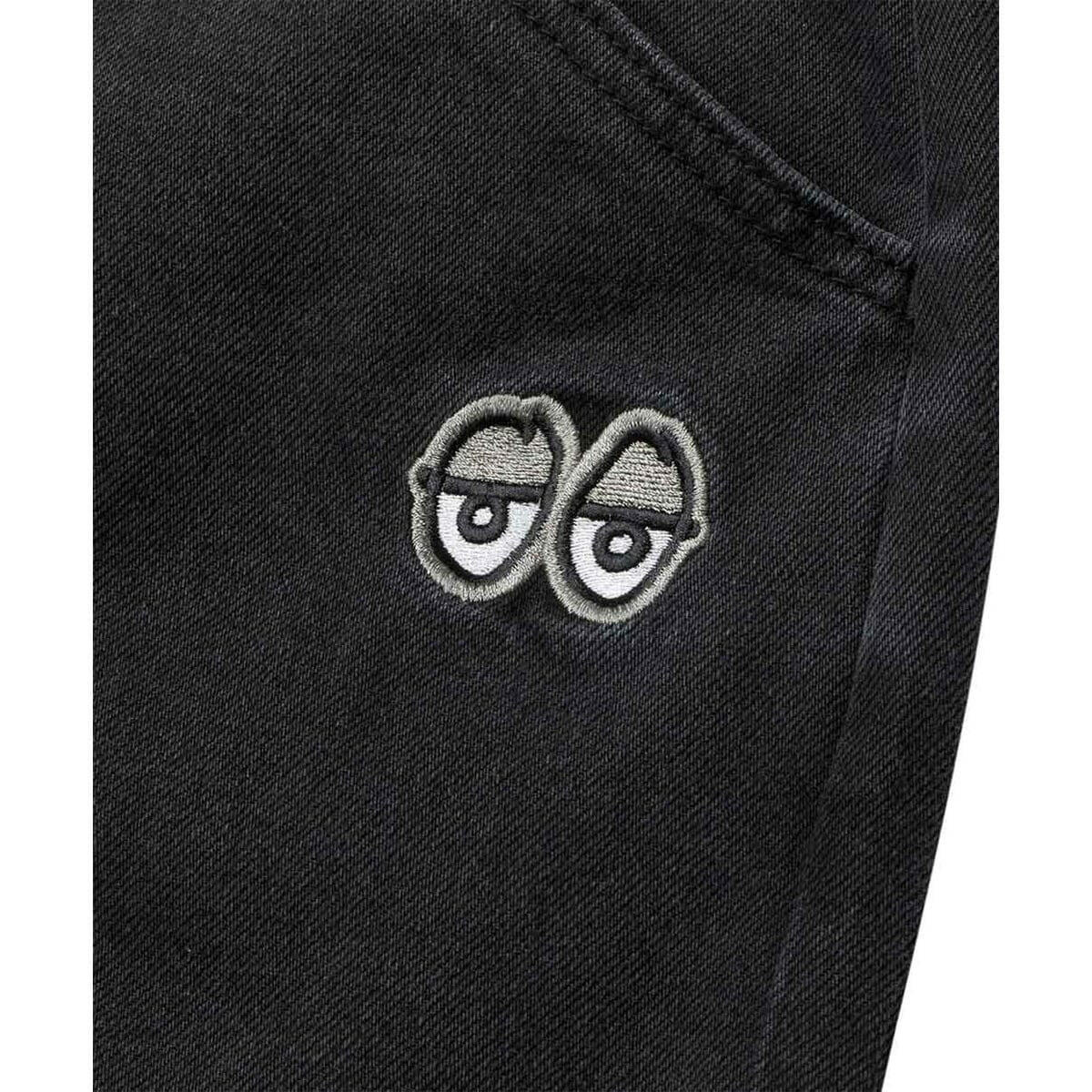 Krooked - Eyes Denim Twill Pants Black.