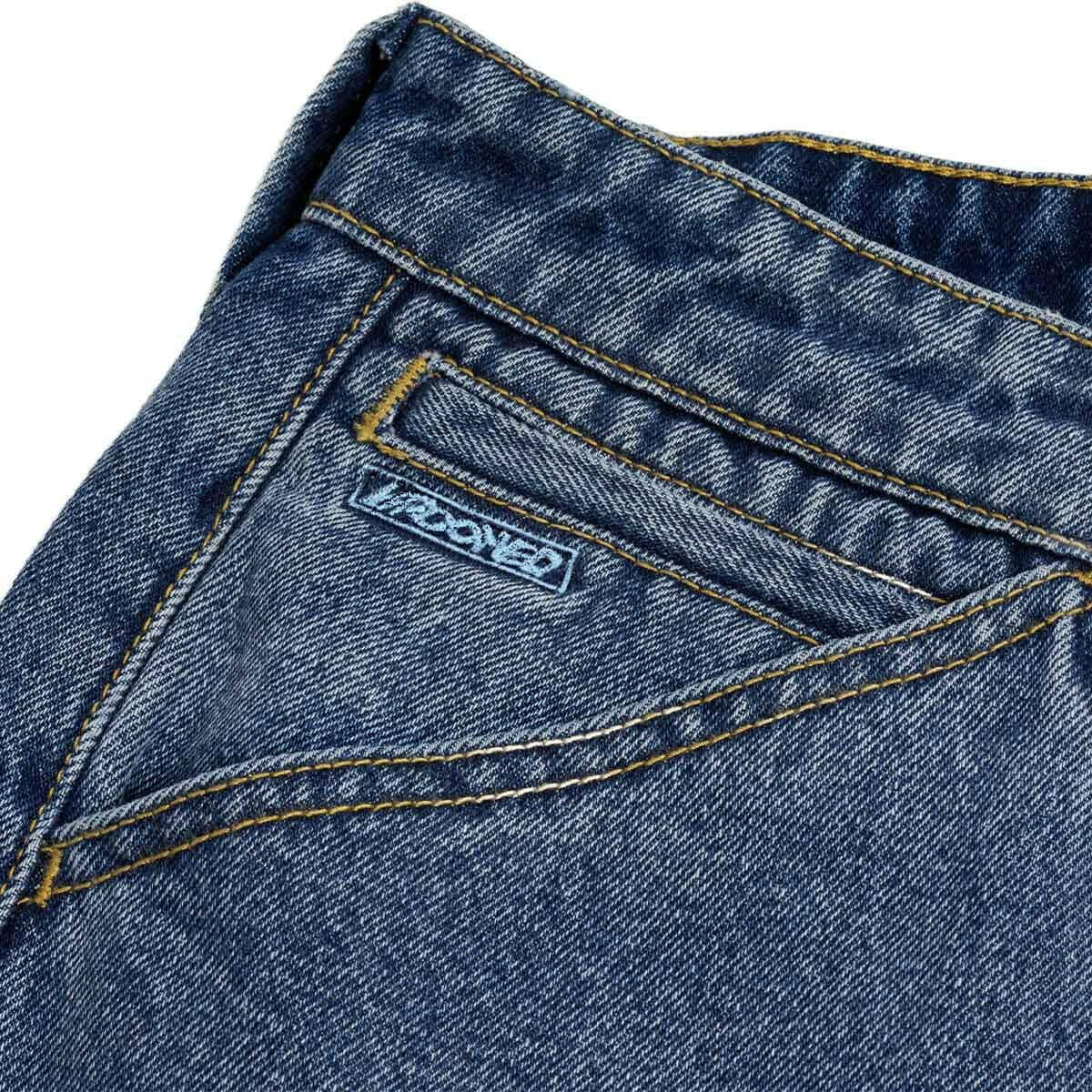 Krooked - Eyes Denim Twill Pants Stone Wash.