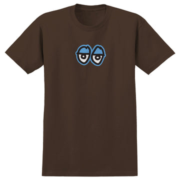 Krooked Eyes LG Tee Brown/Blue