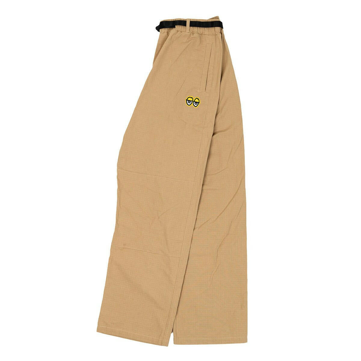 Krooked - Eyes Ripstop Double Knee Pant Khaki.