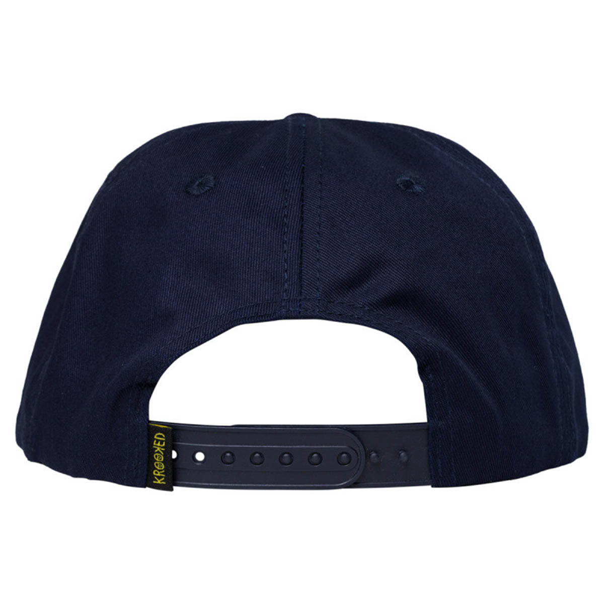 Krooked Eyes Snapback Navy/Blue Back