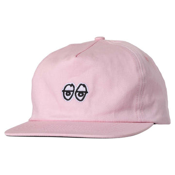 Krooked Eyes Snapback Pink Front