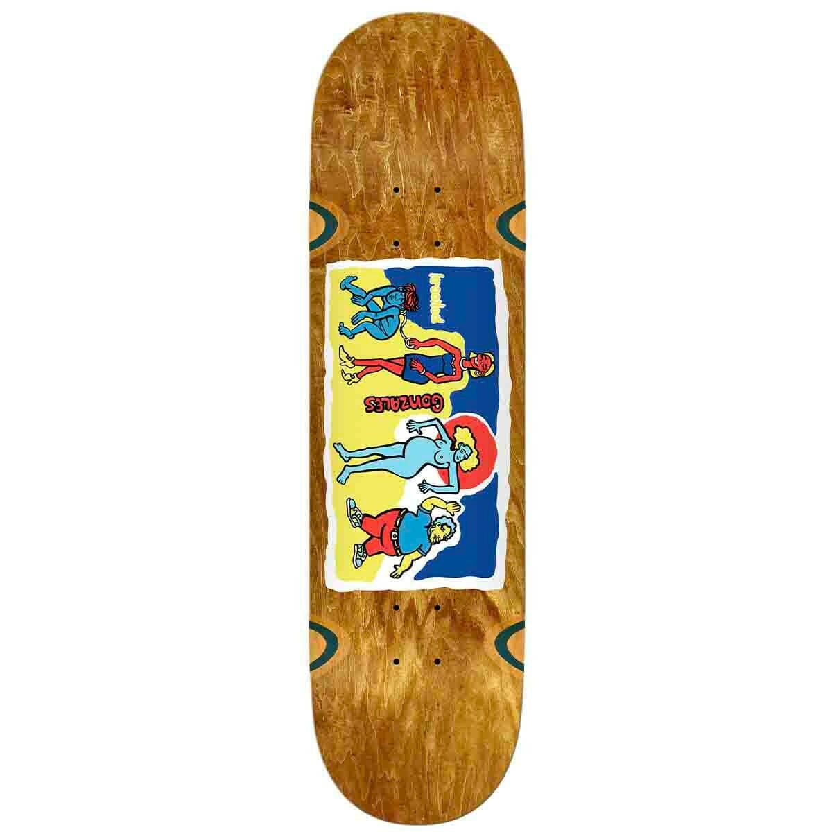 Krooked - Gonz Family Affair 9.0 Skateboard Deck.
