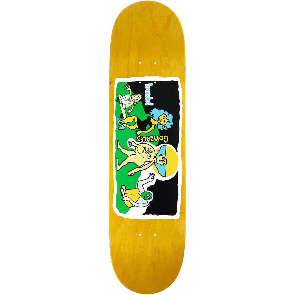 Krooked - Gonz Stroll 8.5 Skateboard Deck.