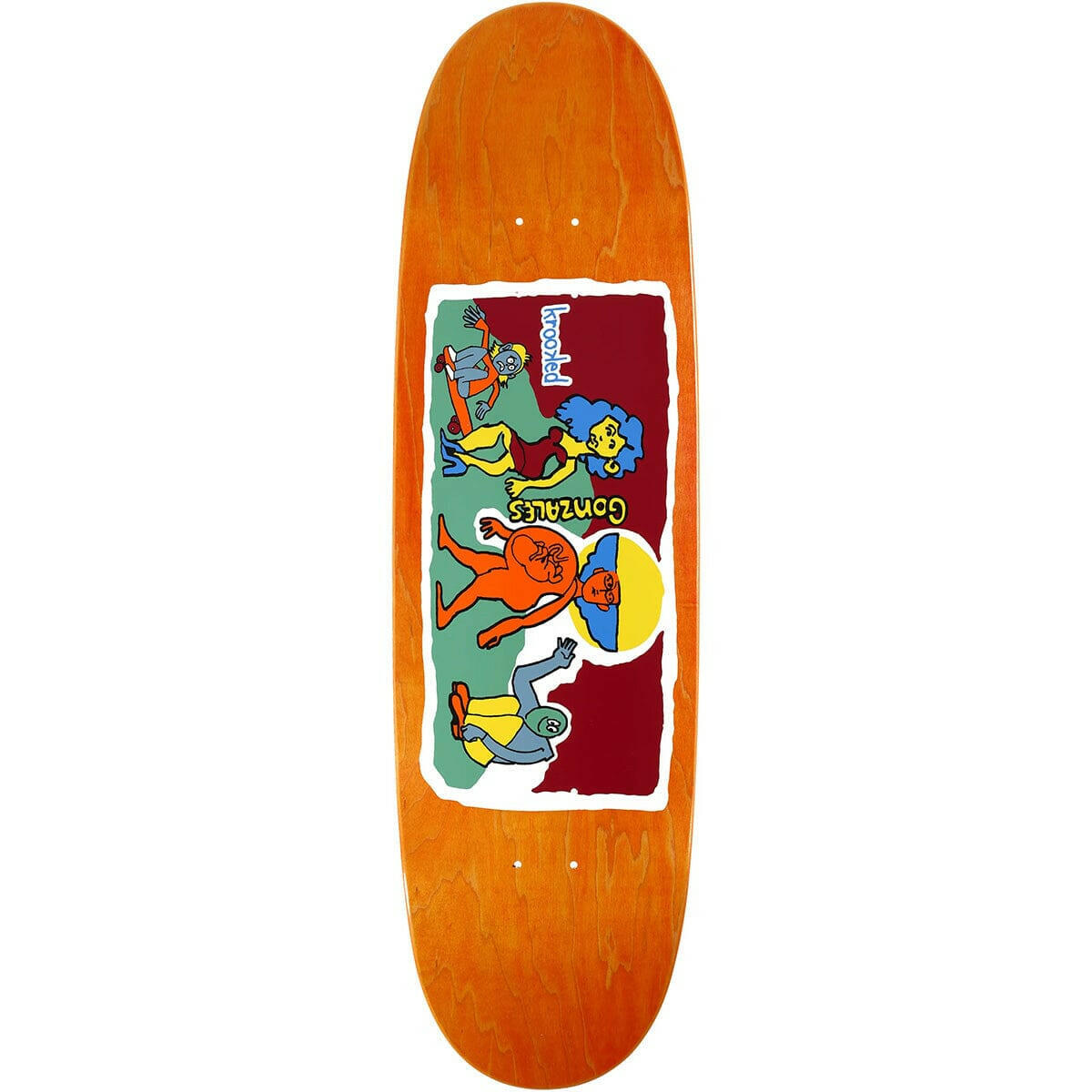 Krooked Gonz Stroll 9.1 Skateboard Deck
