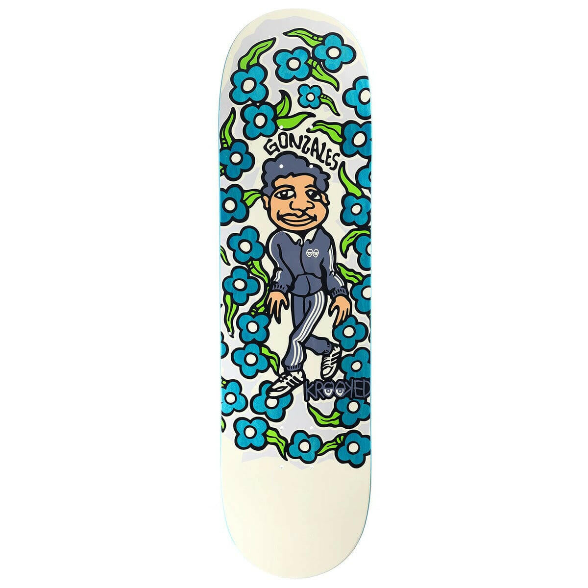 Krooked - Gonz Sweatpants 8.5 Skateboard Deck.
