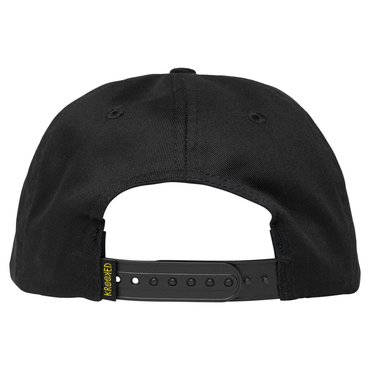 Krooked Koffin Snapback Black Back