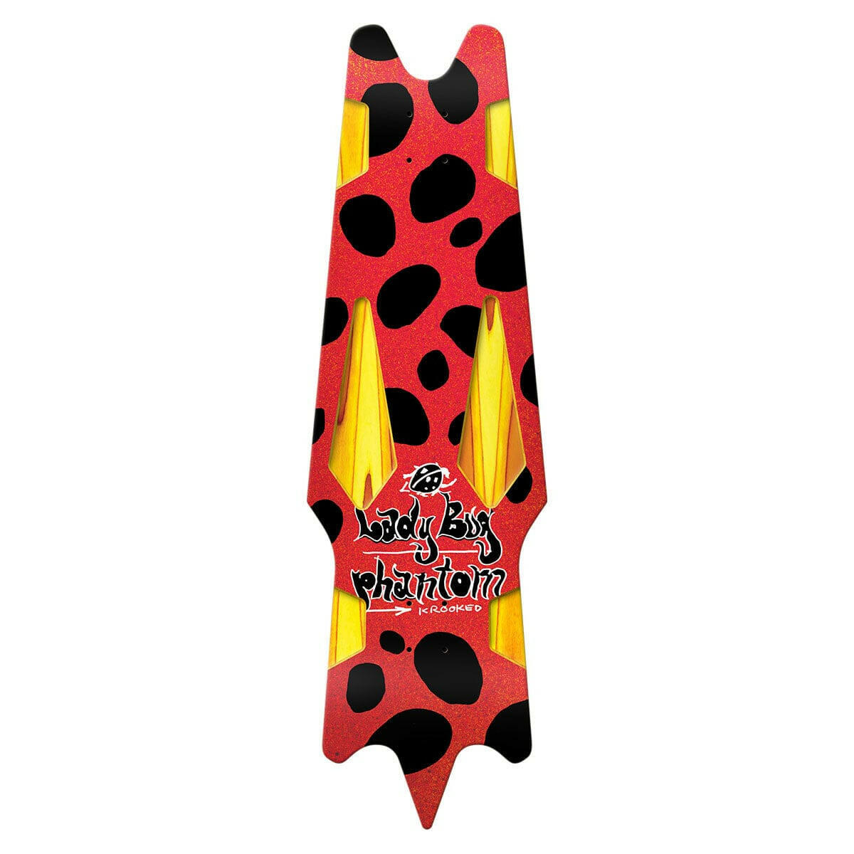 Krooked - Lady Bug Phantom 11.02 Skateboard Deck.