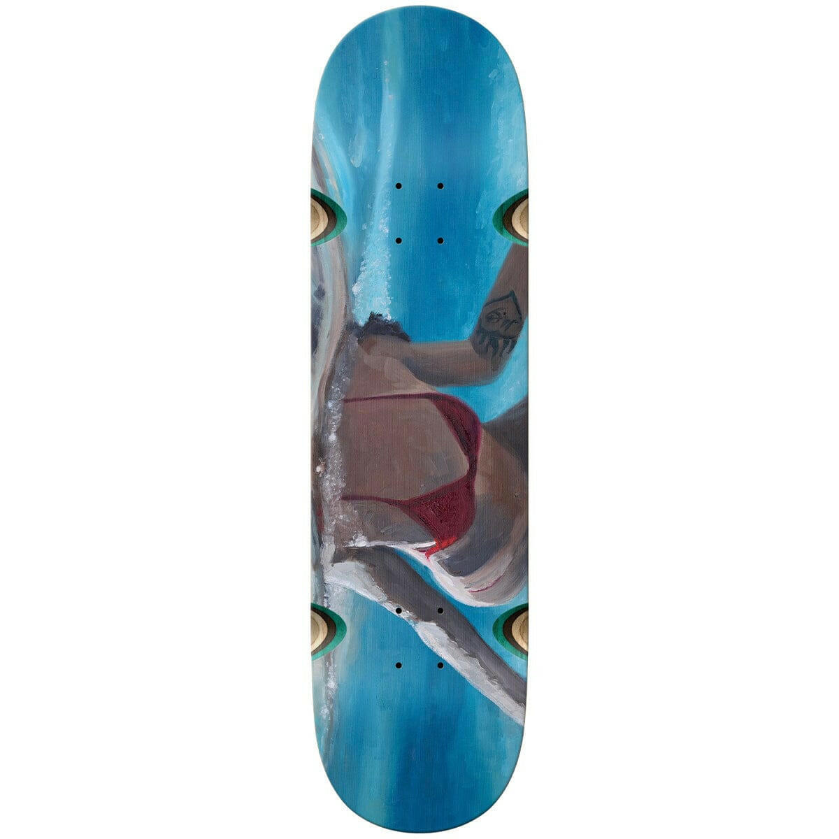 Krooked - Lee Smith Guest Artist 8.5 Skateboard Deck.