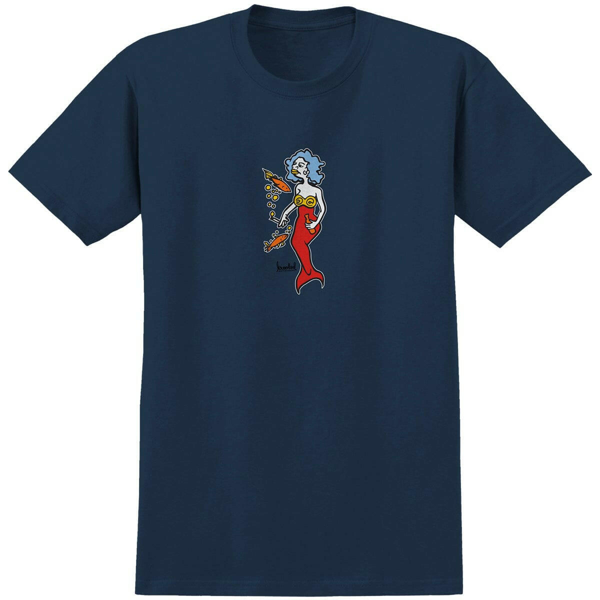Krooked - Mermaid Tee Navy.