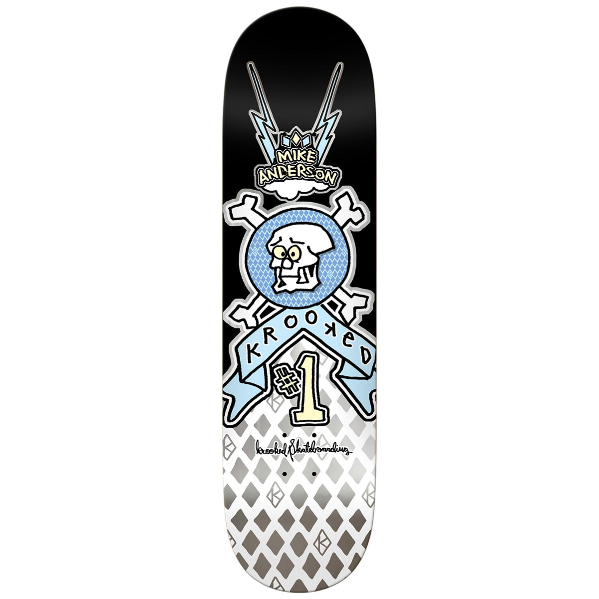 Krooked - Mike Anderson Redux 8.38 Skateboard Deck.