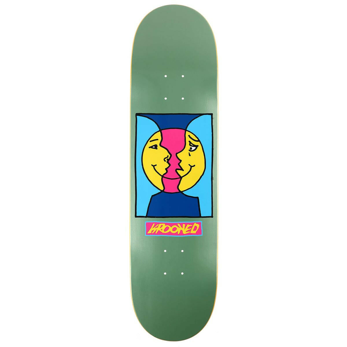 Krooked - Moonsmile 8.5 Skateboard Deck.