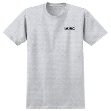Krooked - Moonsmile Raw Tee Ash/Black.