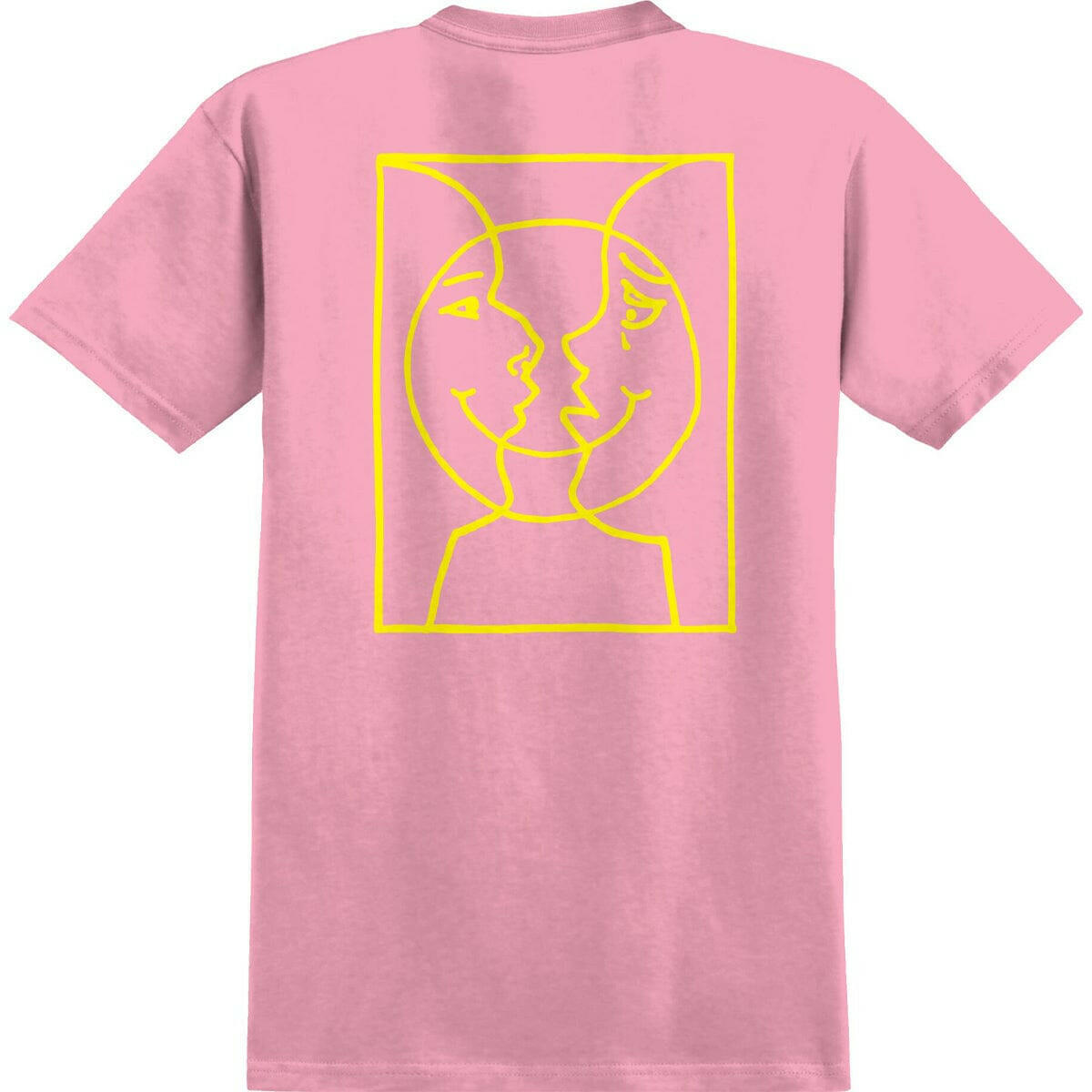 Krooked - Moonsmile Raw Tee Light Pink.