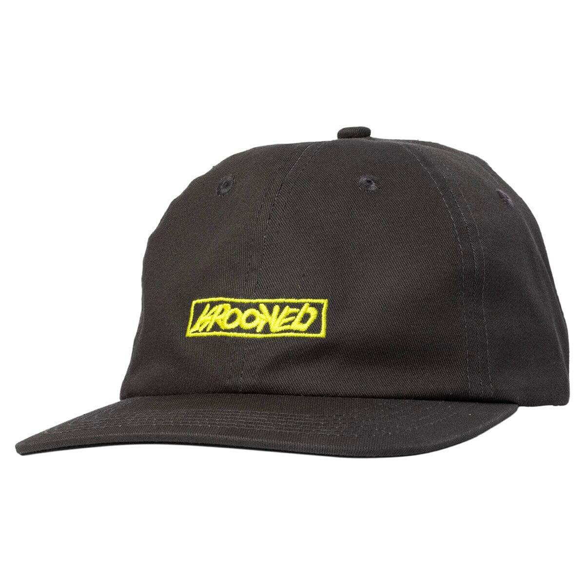 Krooked - Moonsmile Script Strapback Charcoal/Yellow.