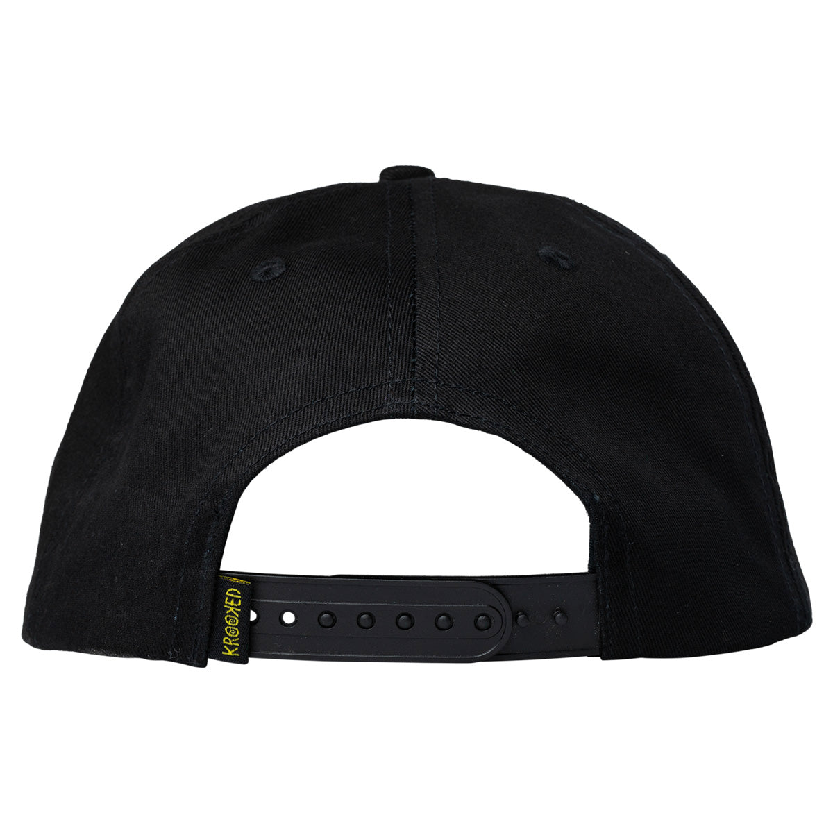 Krooked Moonsmiley Snapback Black Back