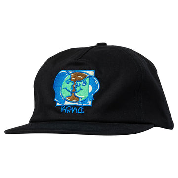 Krooked Moonsmiley Snapback Black