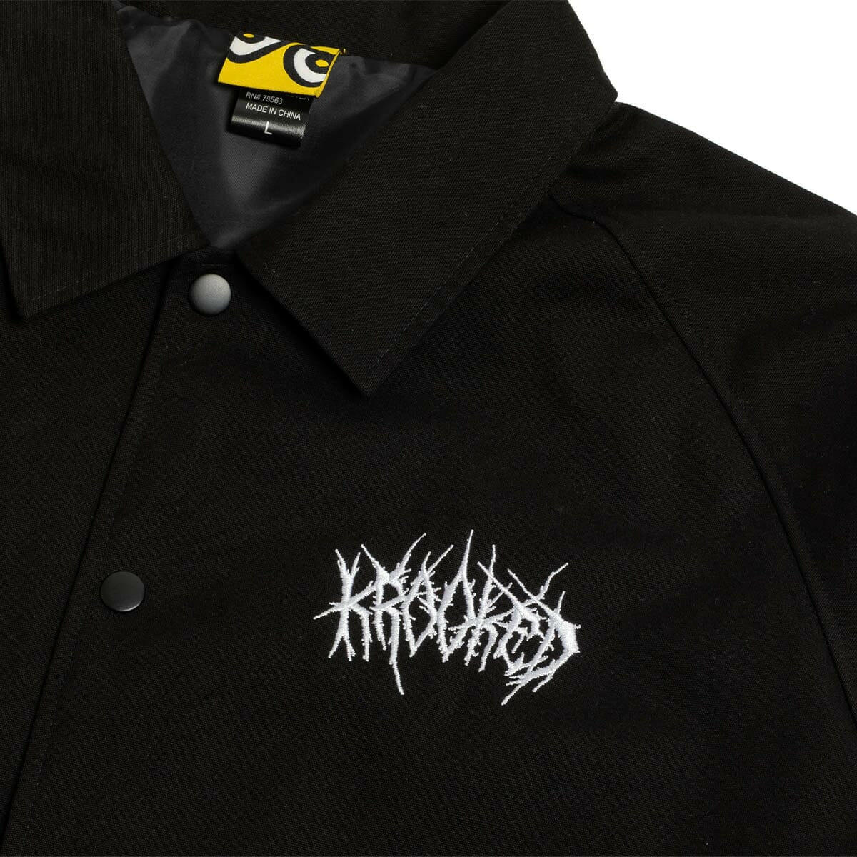 Krooked - Necro Skript Jacket Black.